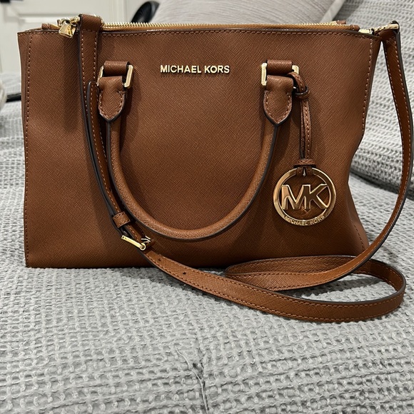 Michael Kors Shoulder Bag- Medium Brown - Picture 5 of 5